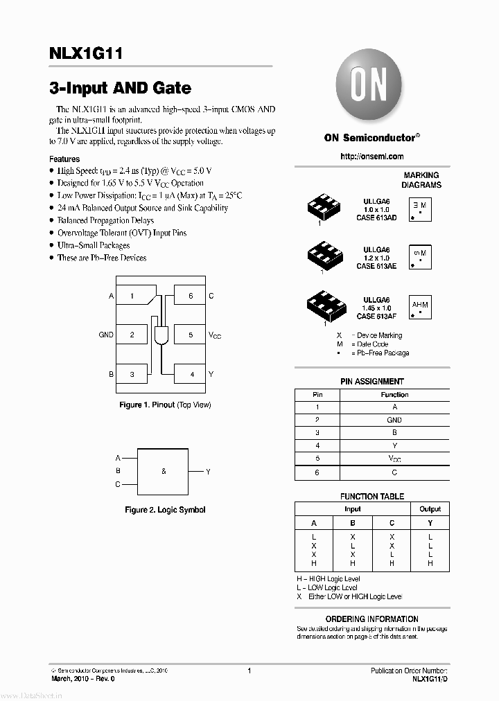NLX1G11_4170438.PDF Datasheet