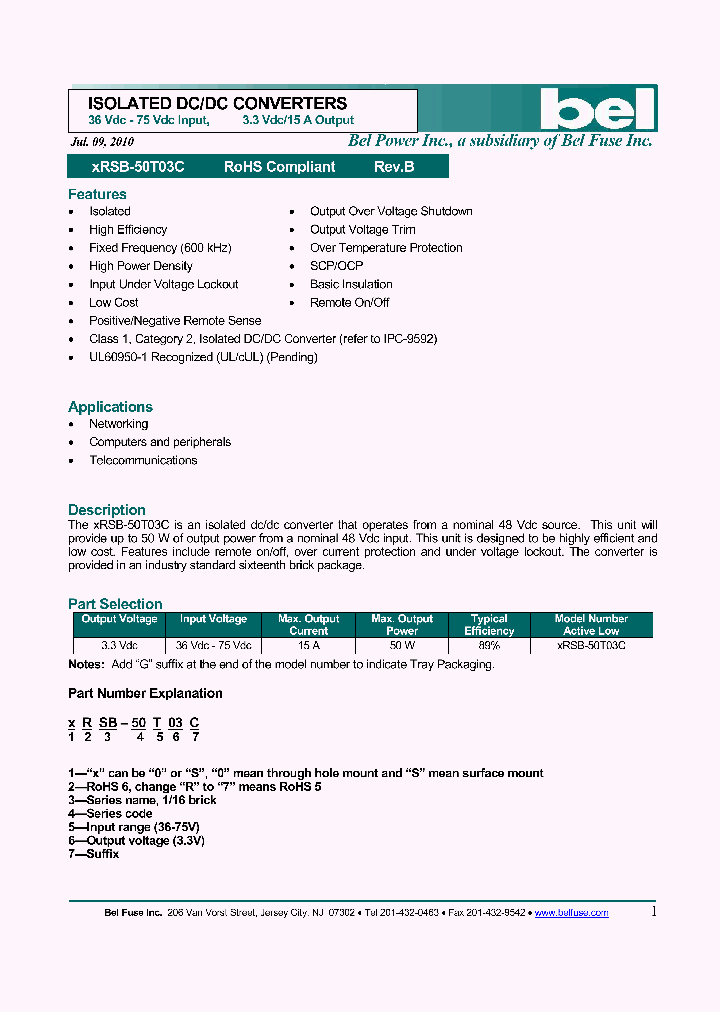 XRSB-50T03C_4169151.PDF Datasheet