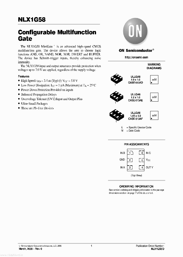 NLX1G58_4170442.PDF Datasheet