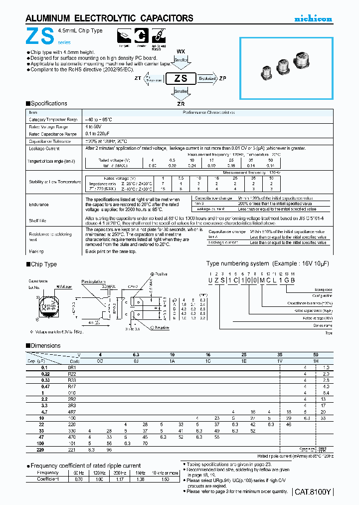 UZS1V100MCL1GB_3954945.PDF Datasheet