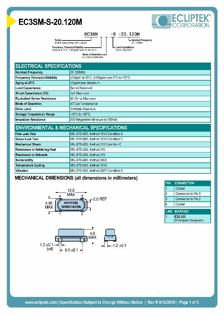 EC3SM-S-20120M_3951589.PDF Datasheet