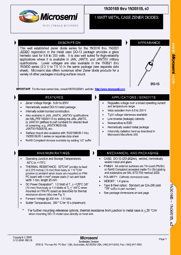 JANTXV1N3023C_3960309.PDF Datasheet