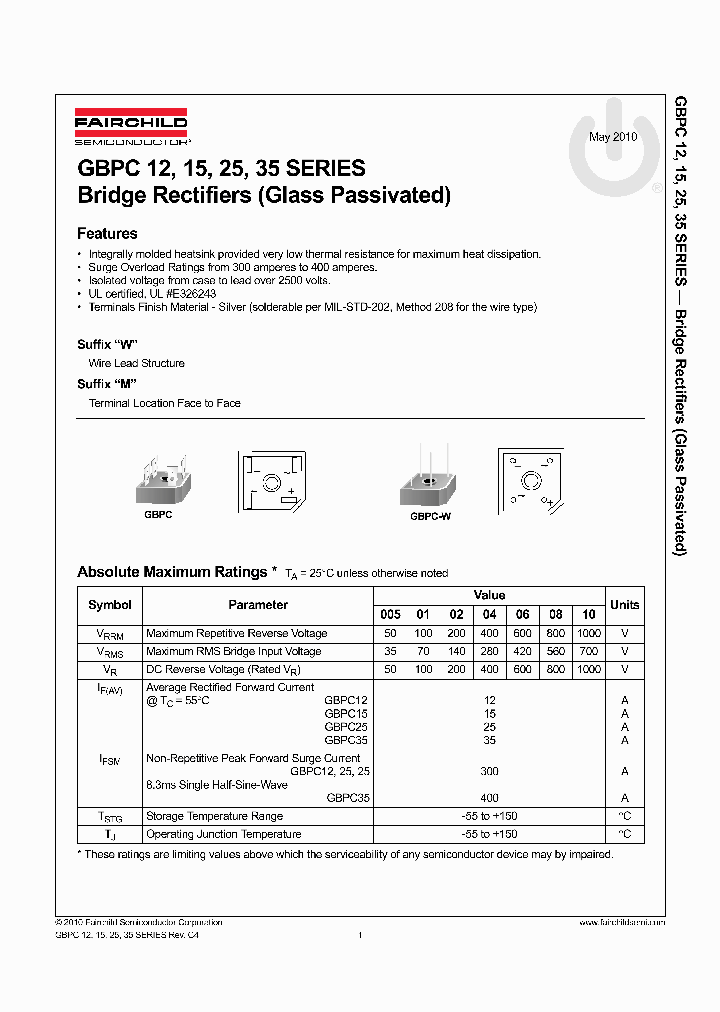 GBPC1502W_3961470.PDF Datasheet