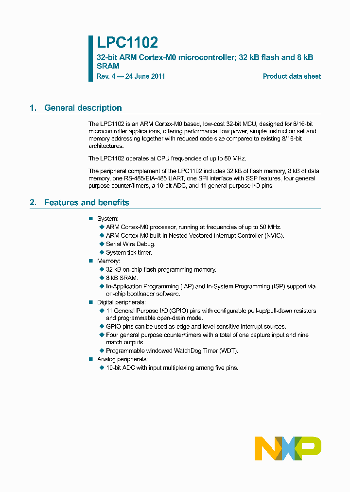 LPC11021106_4171992.PDF Datasheet