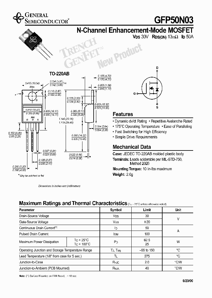 GFP50N03_3968058.PDF Datasheet