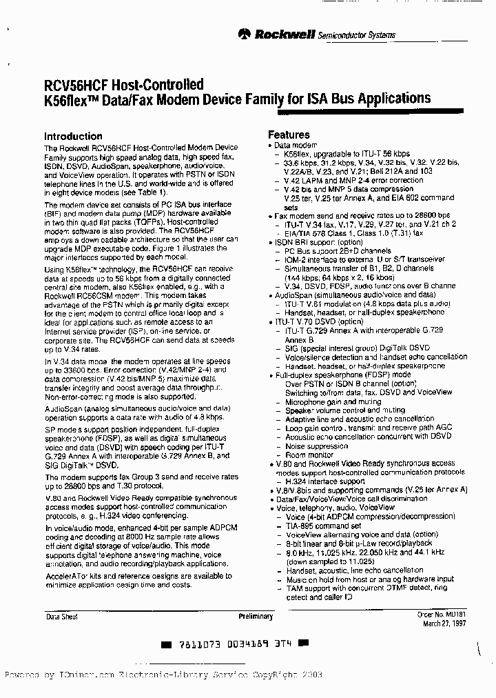 RCV56HCFISDN_3969120.PDF Datasheet