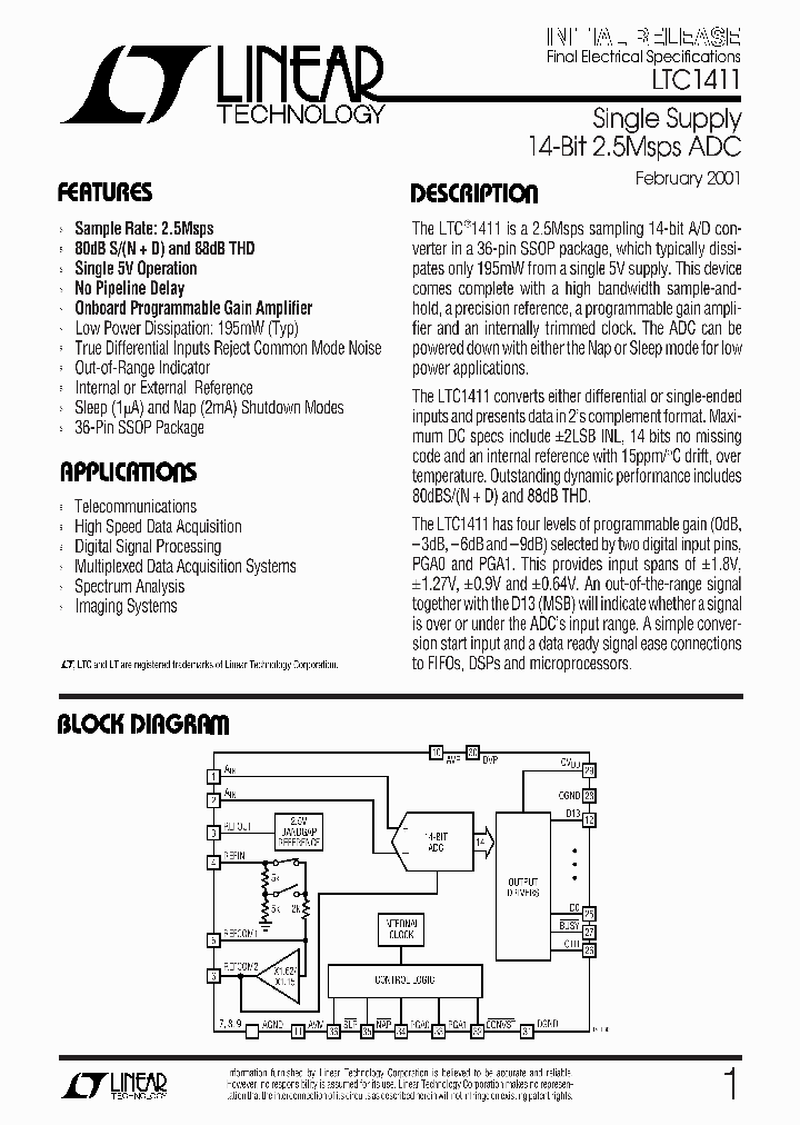 LTC1411CGTRPBF_3970484.PDF Datasheet