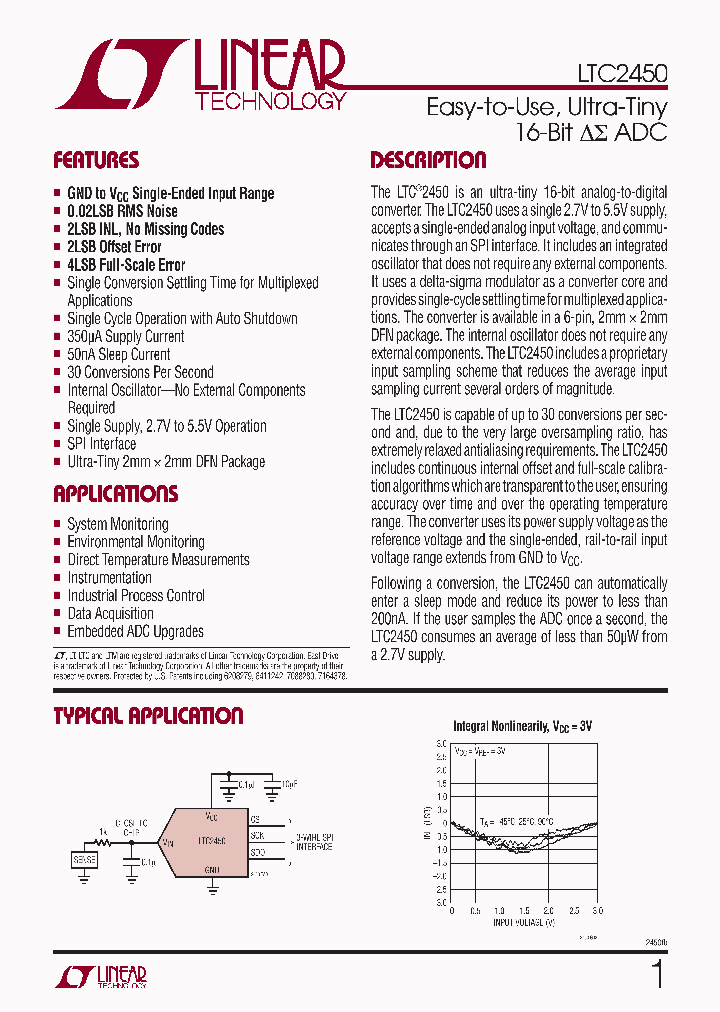LTC2450CDCTRPBF_3973120.PDF Datasheet