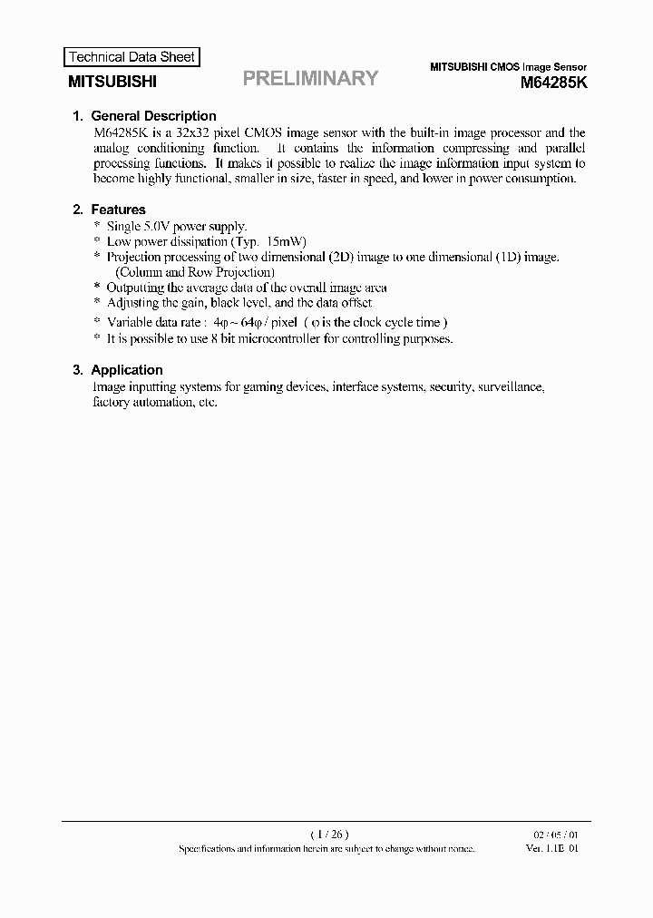 M64285K_3969000.PDF Datasheet