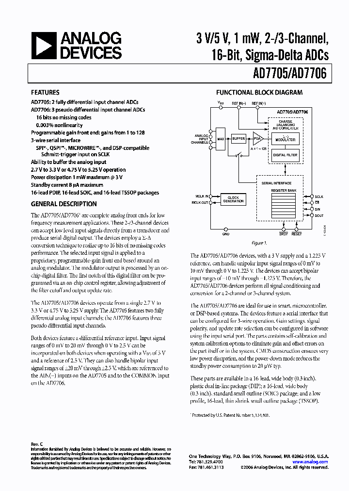 AD7705BRZ_3978000.PDF Datasheet