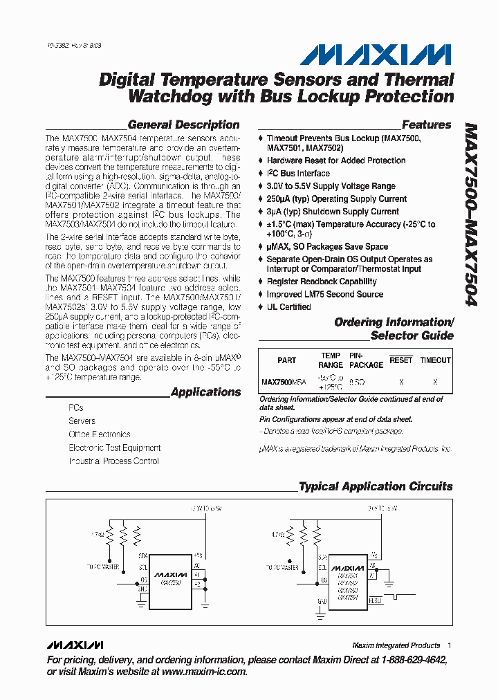 MAX7504MSA_3977129.PDF Datasheet