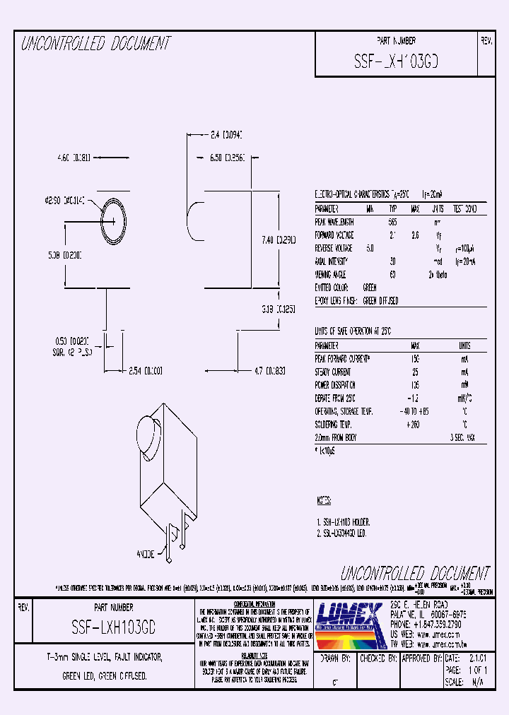 SSF-LXH103GD_4175470.PDF Datasheet