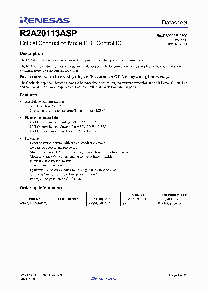 R2A20113ASP_4177096.PDF Datasheet