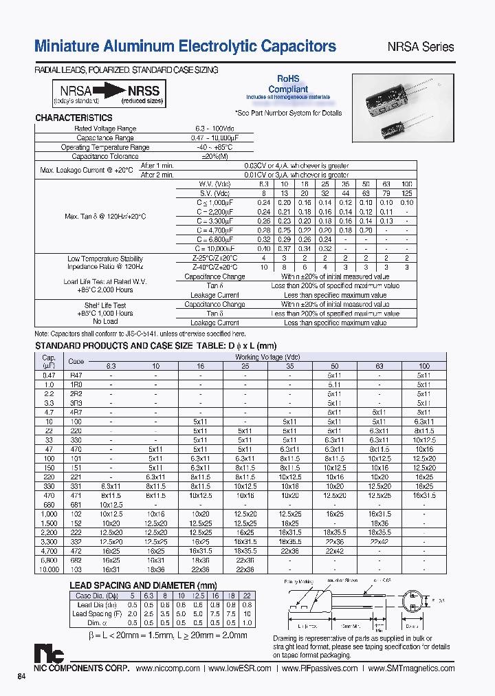 NRSA330M63V63X11TRF_3987442.PDF Datasheet