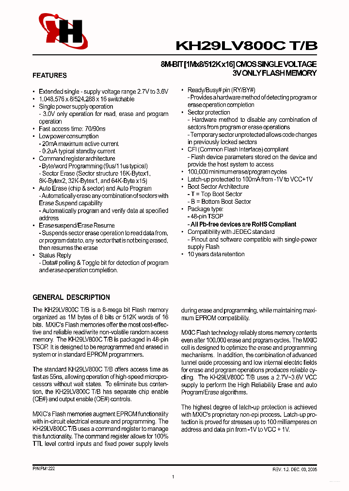 KH29LV800CB_4178451.PDF Datasheet