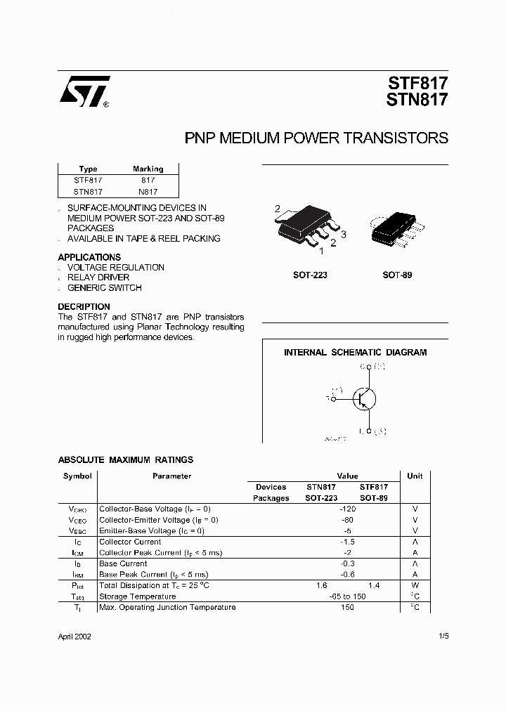 STF817_4178587.PDF Datasheet