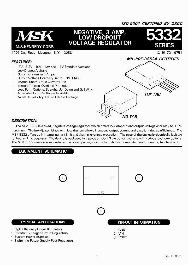 MSK5332-10D_3986501.PDF Datasheet