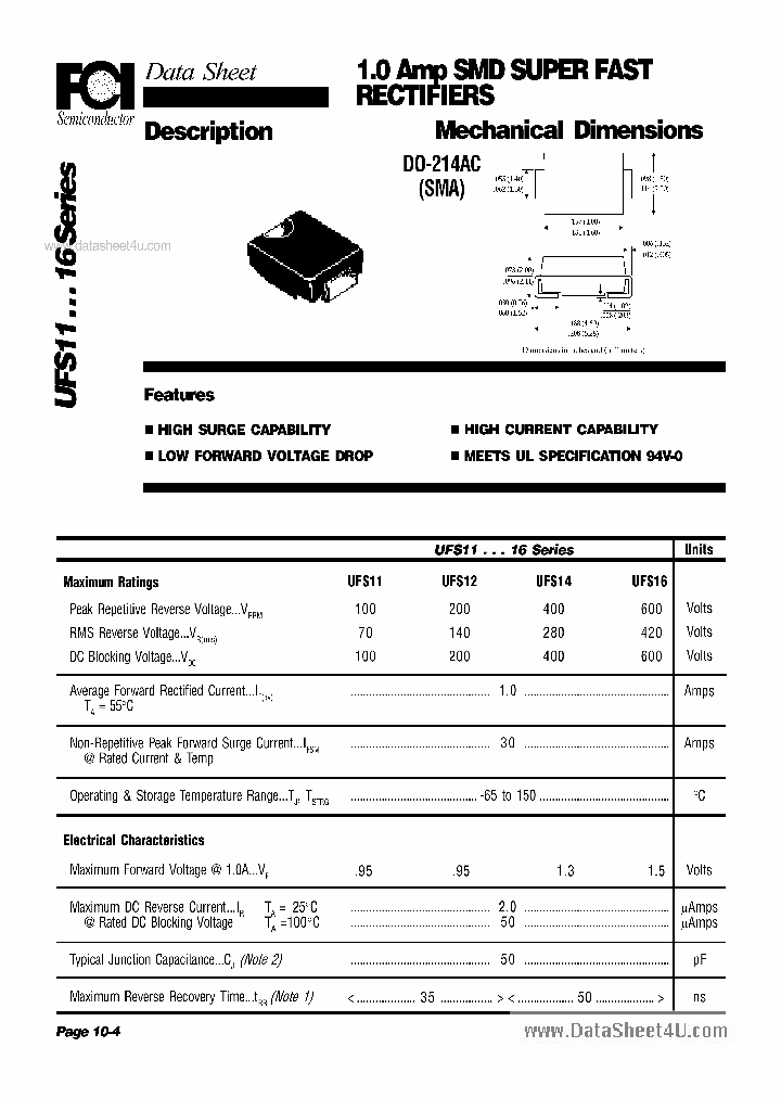 UFS11_4179384.PDF Datasheet
