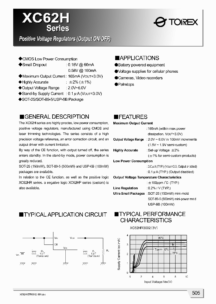 XC62HP5001DR_3992894.PDF Datasheet