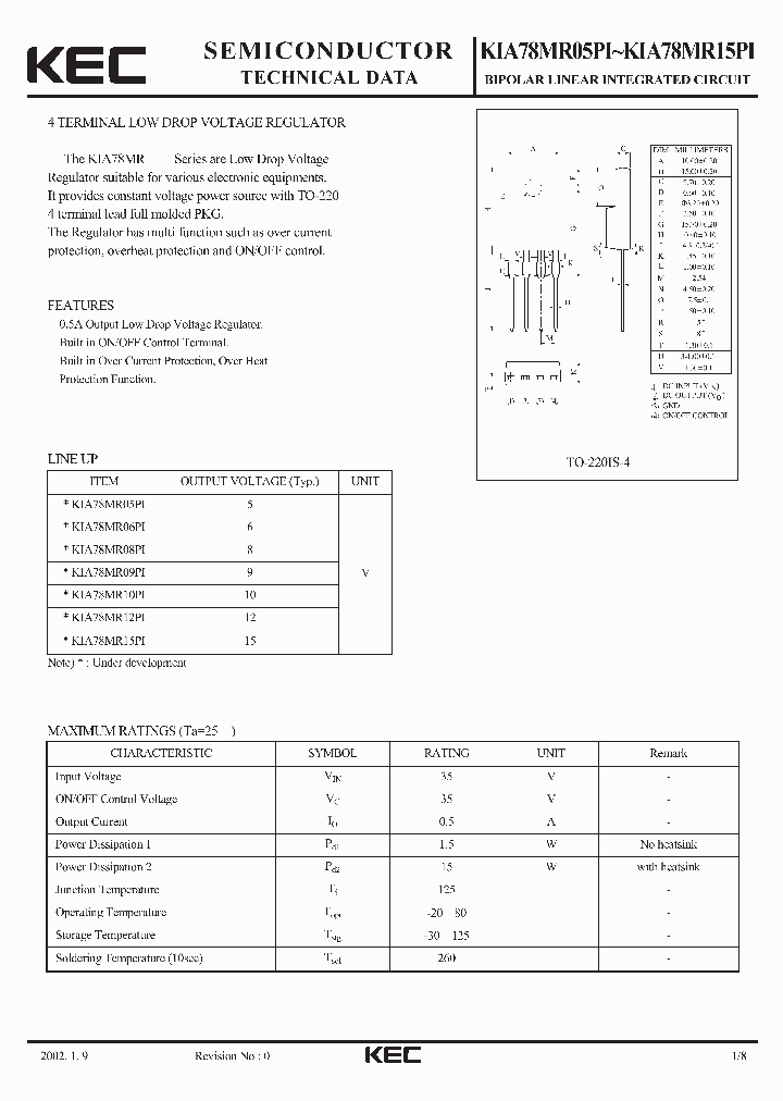 KIA78MR15PI_4178444.PDF Datasheet