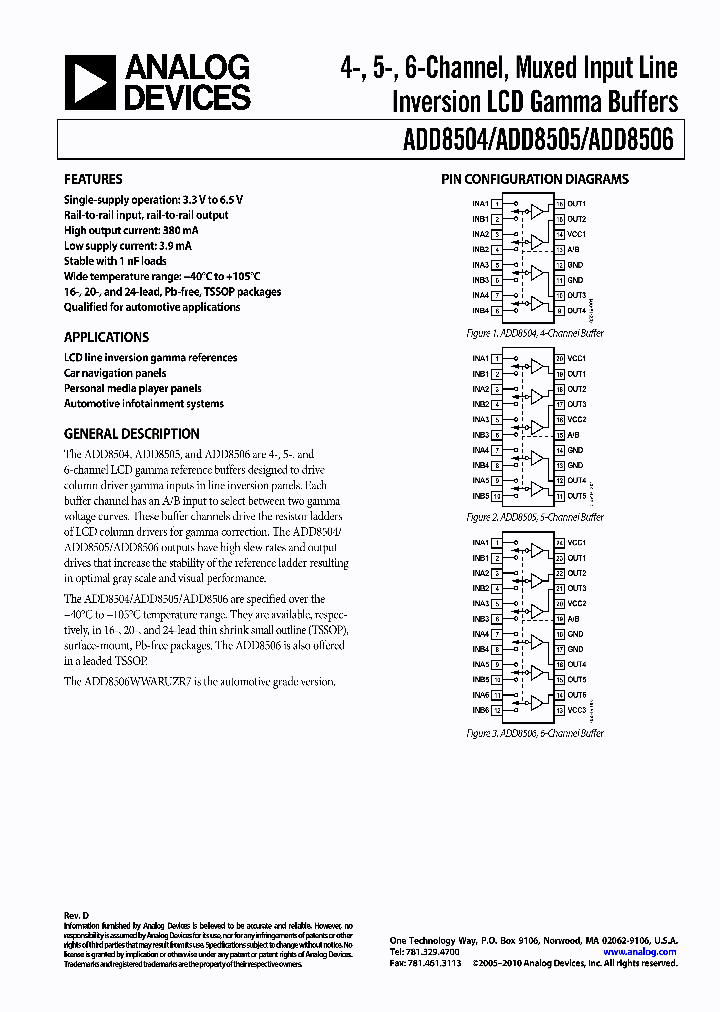 ADD8506WRU-REEL7_3994585.PDF Datasheet