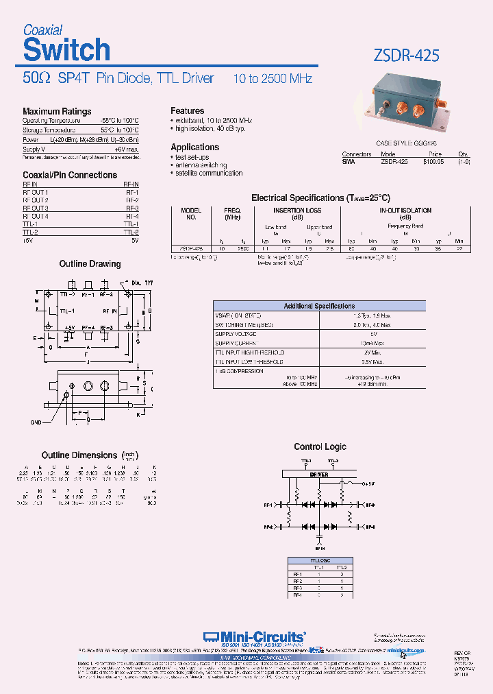 ZSDR-425_3994506.PDF Datasheet