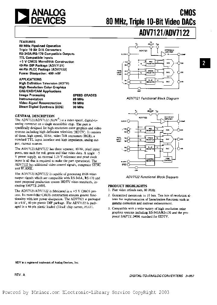 ADV7122JP50_3996712.PDF Datasheet