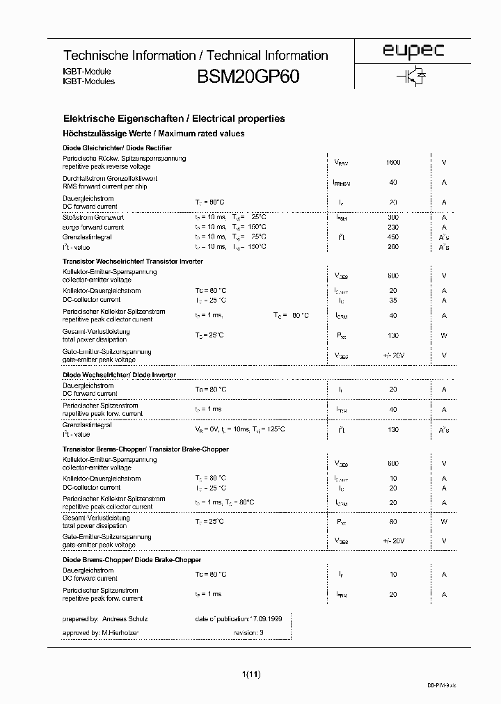 BSM20GP602_3994076.PDF Datasheet