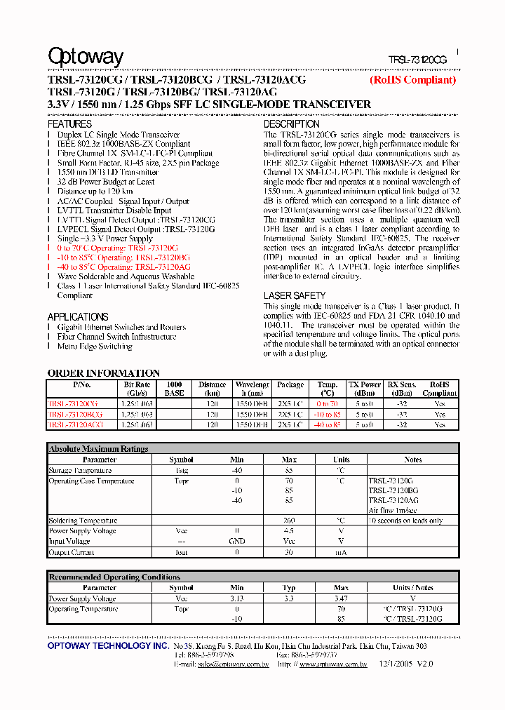 TRSL-73120ACG_4180753.PDF Datasheet