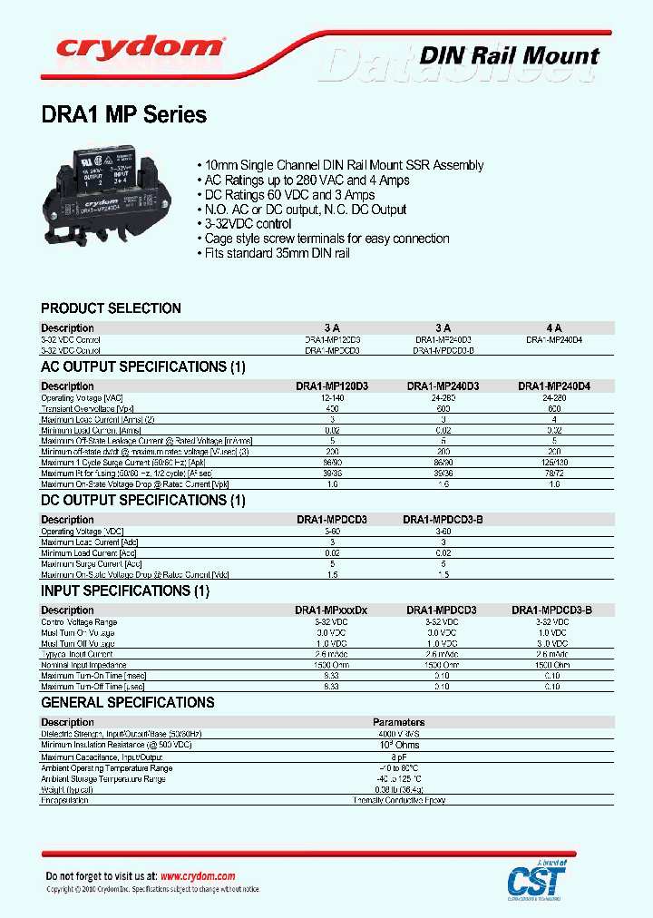 DRA1-MPDCD3_3996396.PDF Datasheet