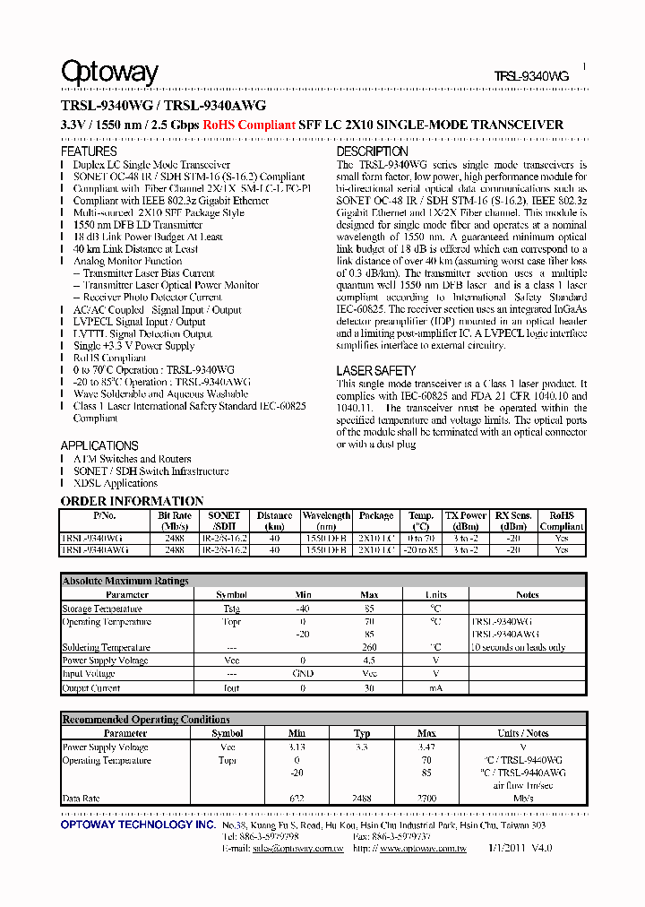 TRSL-9340WG11_4181602.PDF Datasheet