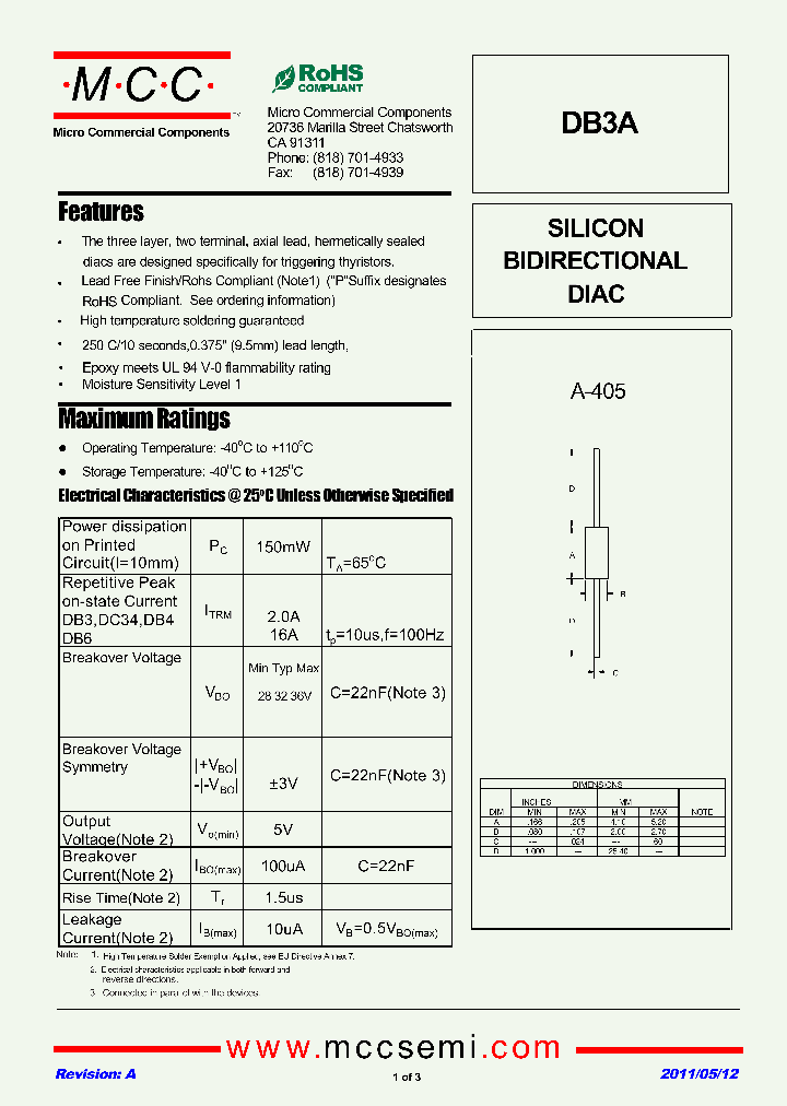 DB3A_4182272.PDF Datasheet