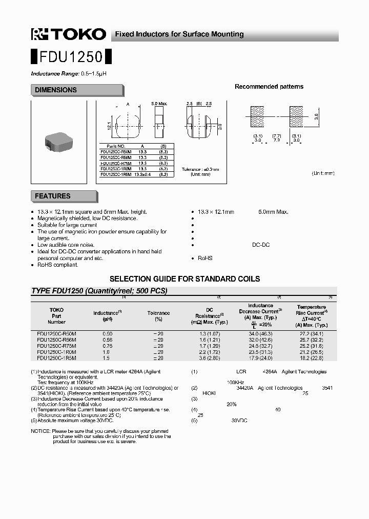 FDU1250C-R75M_4000903.PDF Datasheet