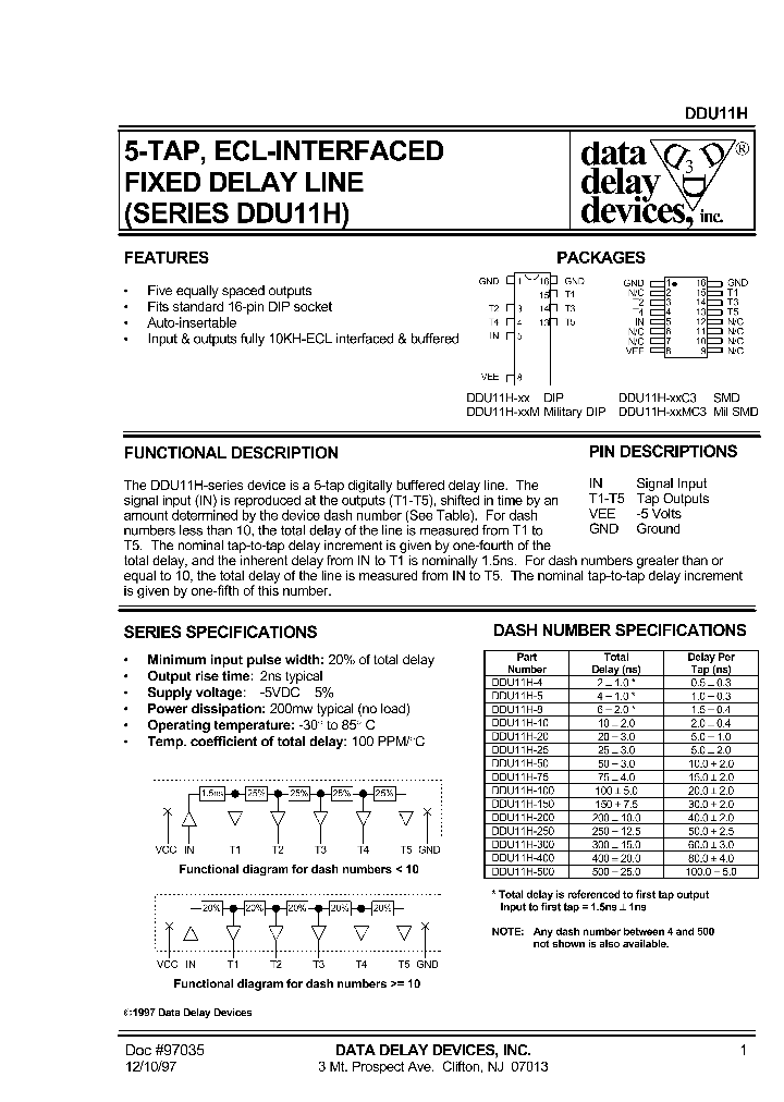 DDU11H-75M_4000908.PDF Datasheet