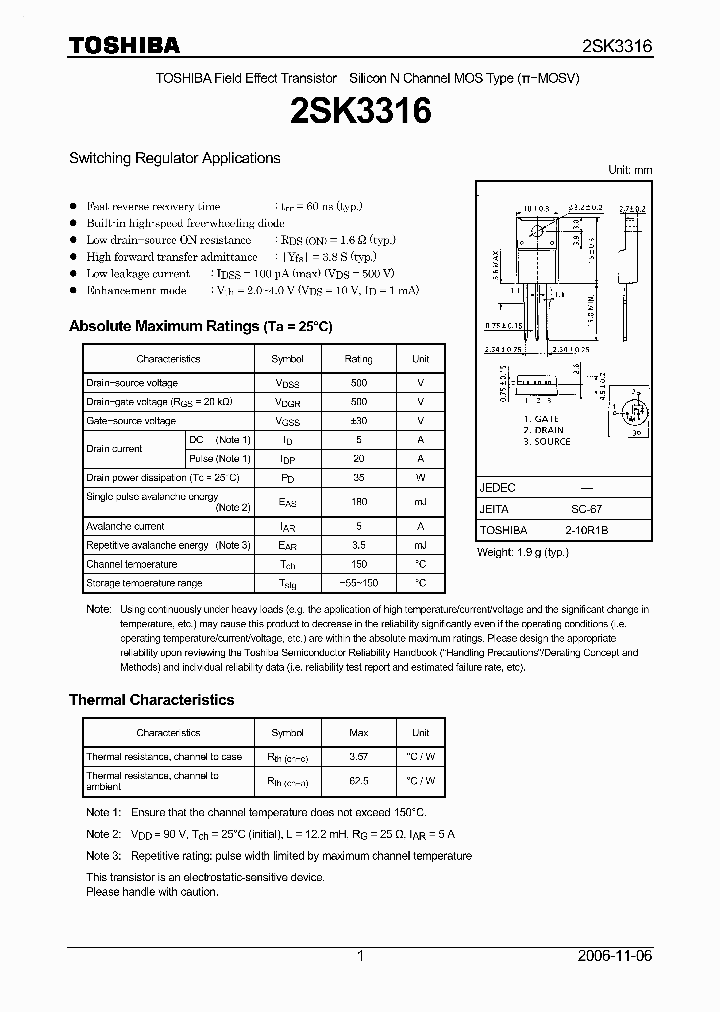 K3316_4183076.PDF Datasheet