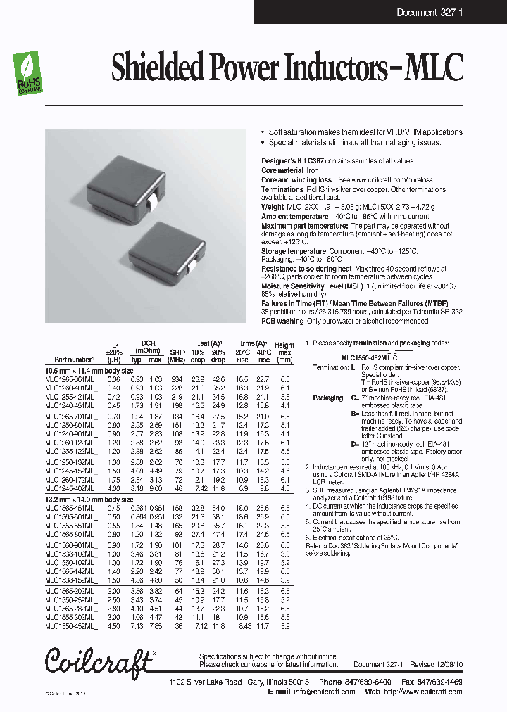 MLC1265-701MLC_4000877.PDF Datasheet