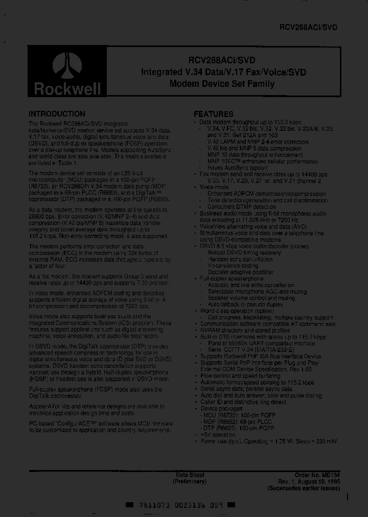 RCV288ACI_4185034.PDF Datasheet