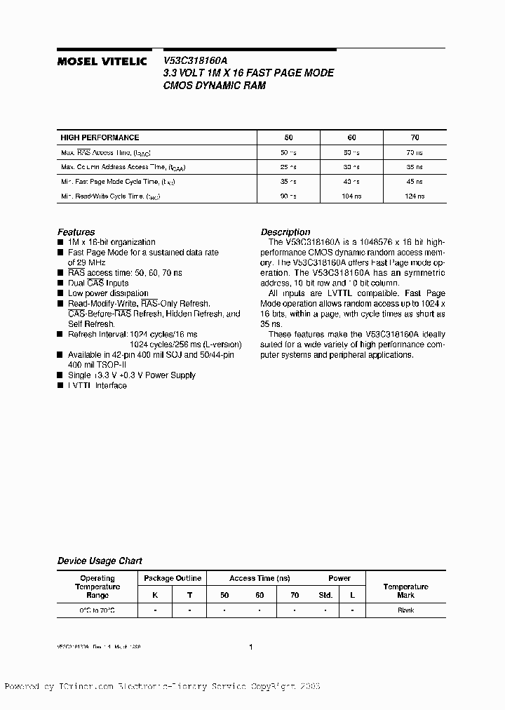 V53C318160AK-60_4003145.PDF Datasheet