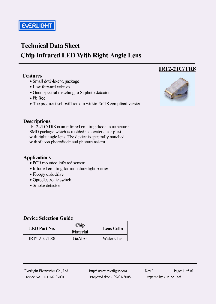 IR12-21C-TR8_4185665.PDF Datasheet