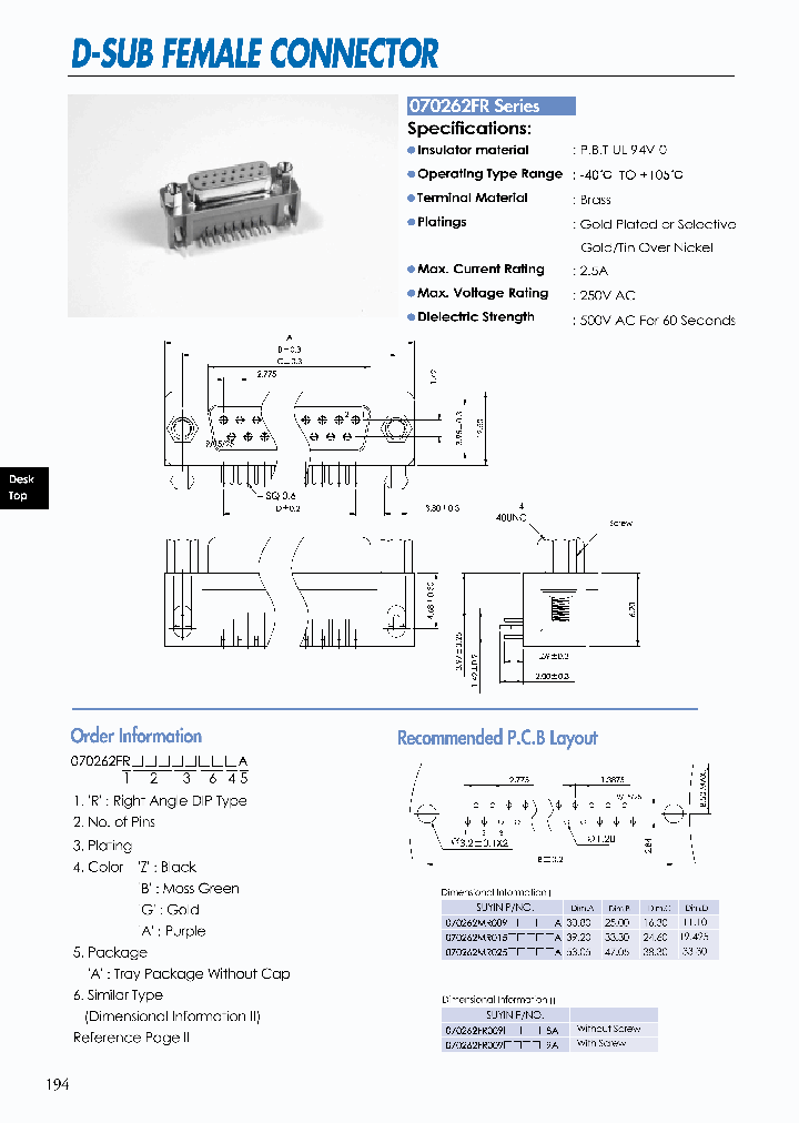 070262FR_4186021.PDF Datasheet