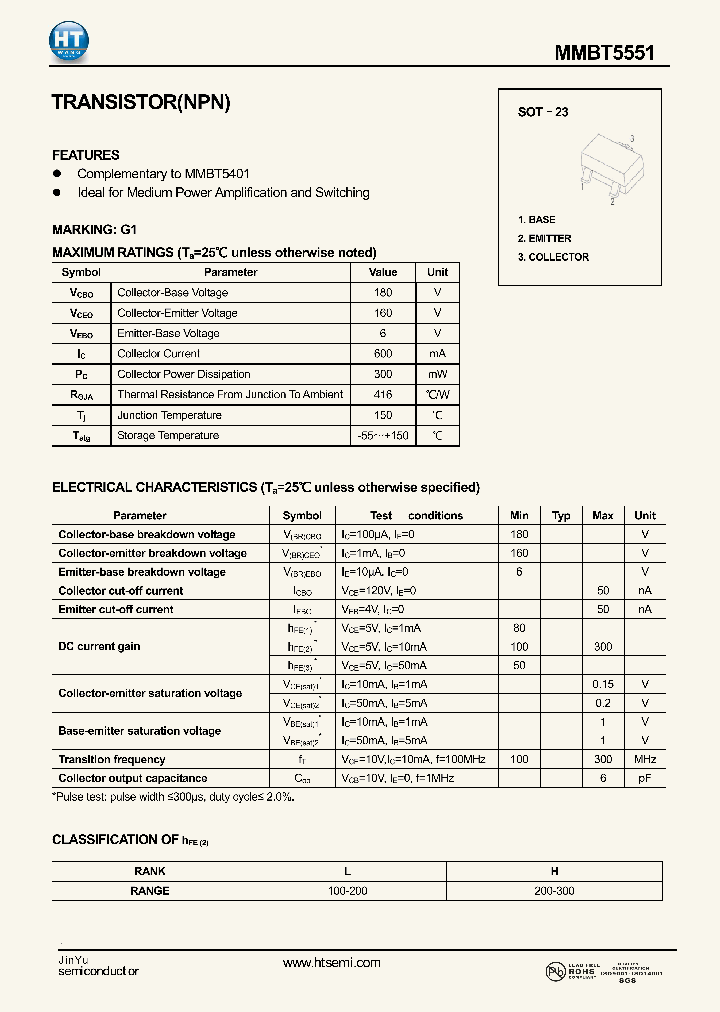 MMBT5551_4186482.PDF Datasheet