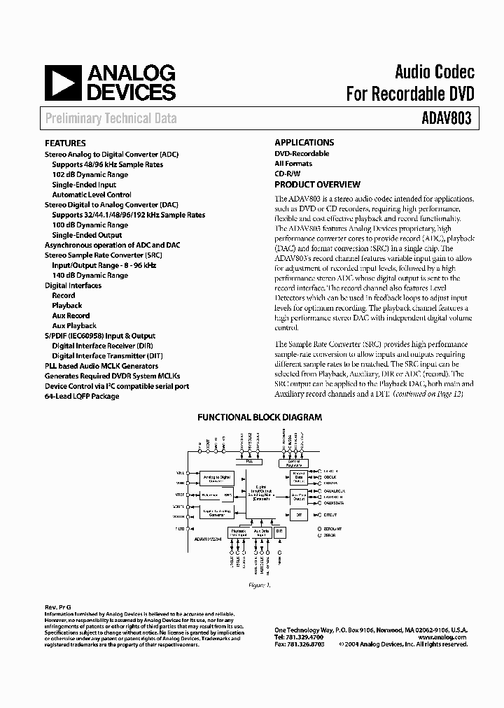 ADAV803AST_4030873.PDF Datasheet
