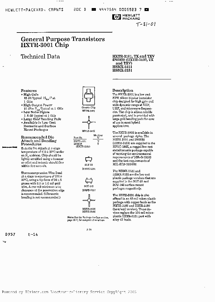 HXTR3101_4031985.PDF Datasheet