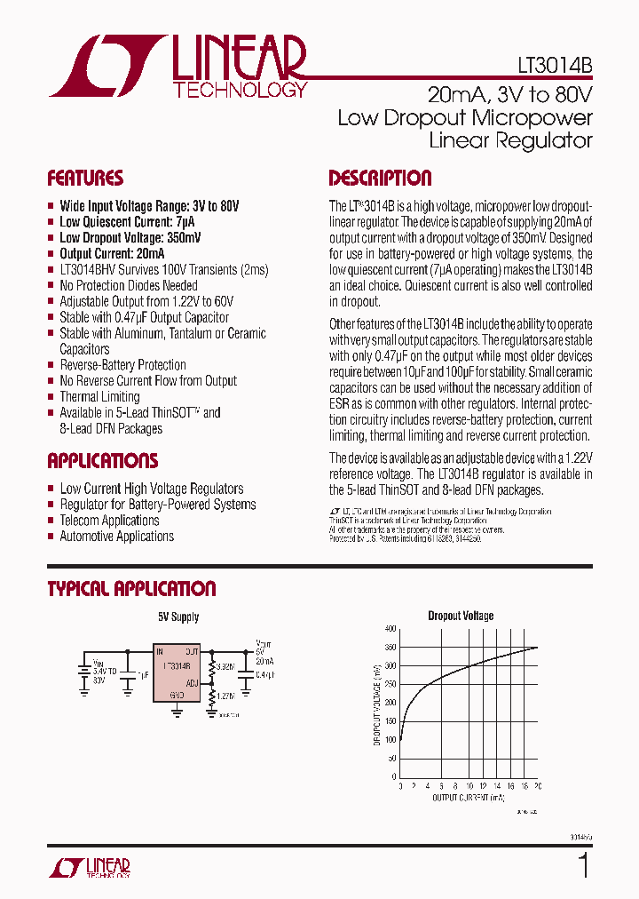 LT3014BHVES5TRPBF_4032711.PDF Datasheet