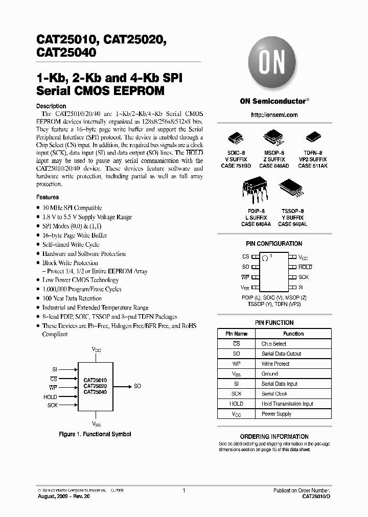 CAT25040VI-GT3_4037704.PDF Datasheet