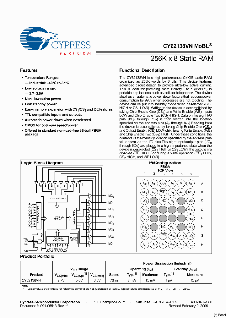 CY62138VNLL-70BAI_4040799.PDF Datasheet