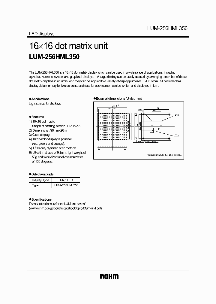 LUM-256HML350_4188810.PDF Datasheet