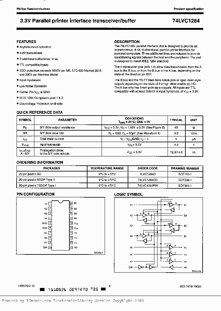 74LVC1284DB-T_4044668.PDF Datasheet