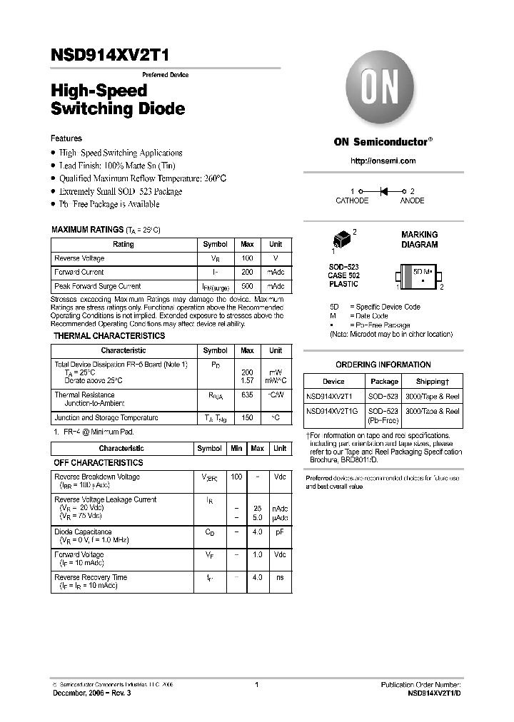 NSD914XV2T1_4189470.PDF Datasheet