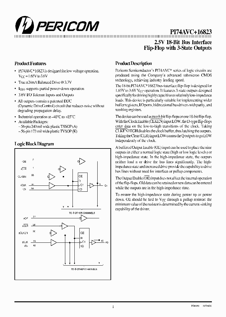 PI74AVC16823K_4044335.PDF Datasheet